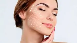 Líneas del masaje facial escultural